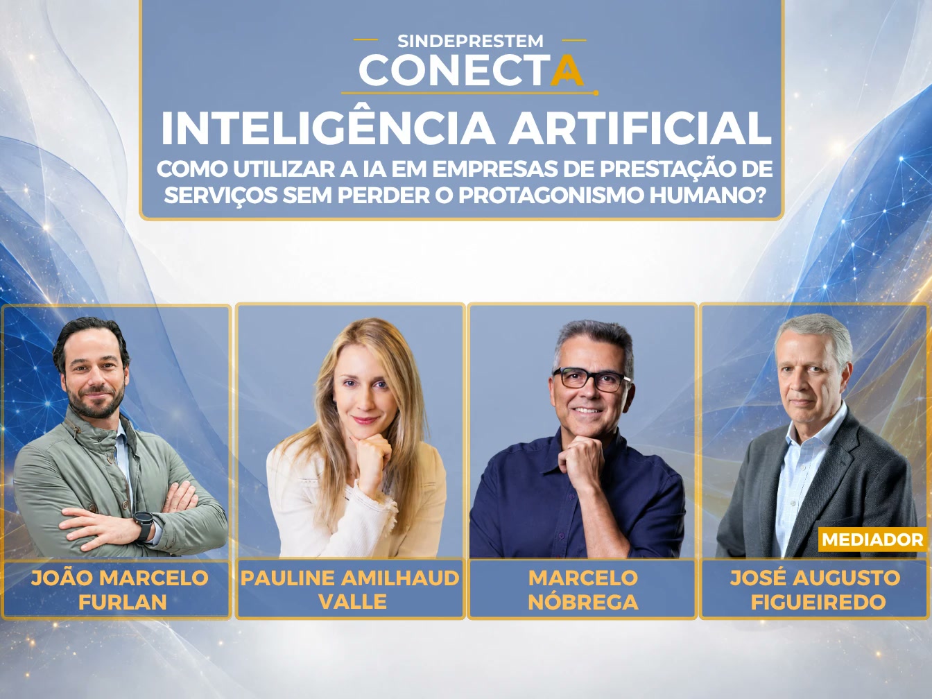 Arte do painel de Inteligência Artificial