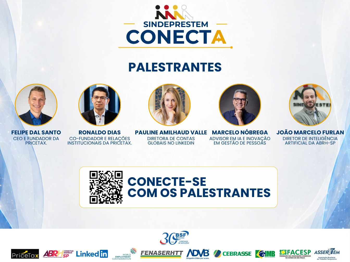 Arte dos palestrantes