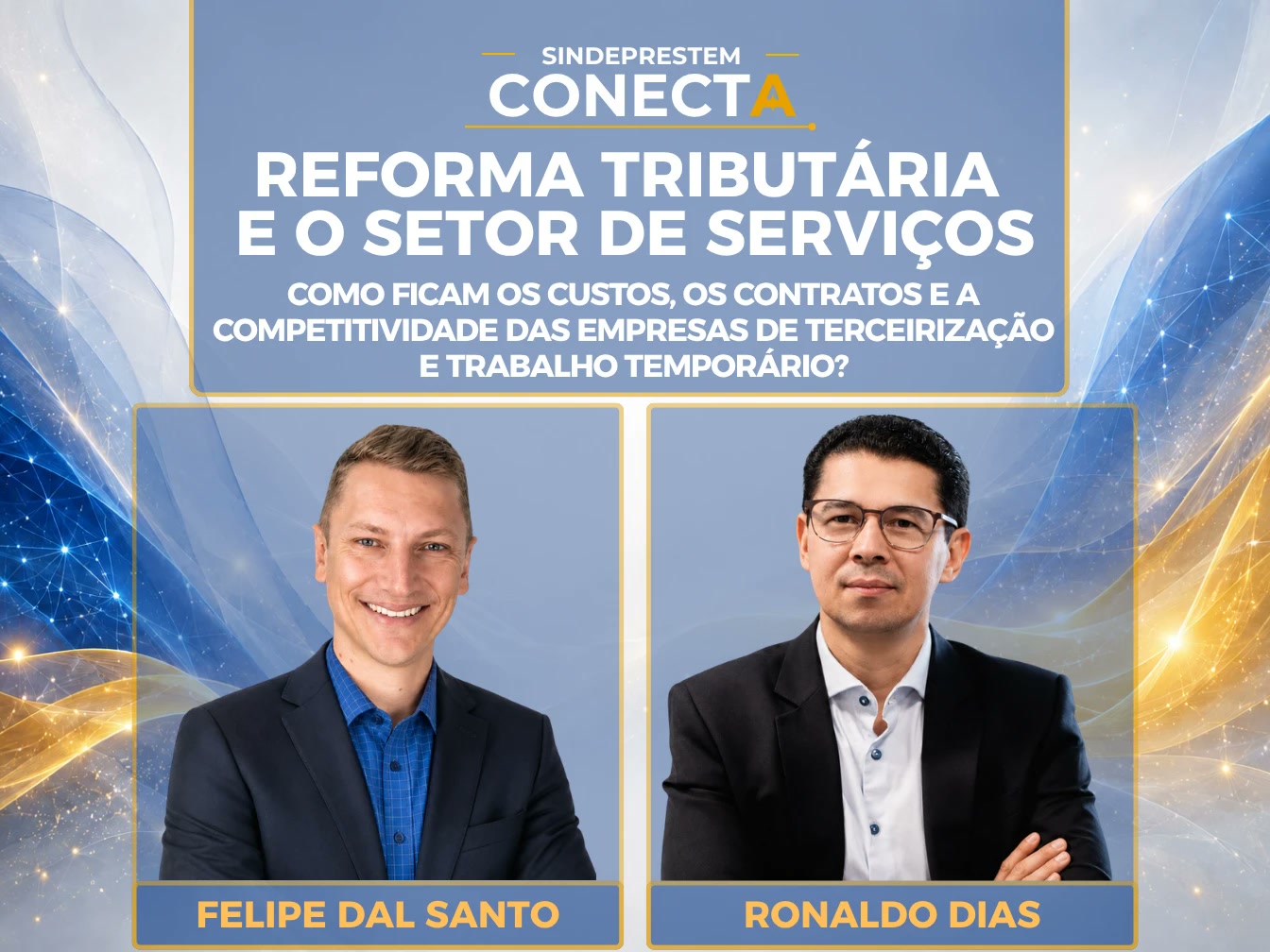 Arte do painel da Reforma Tributária