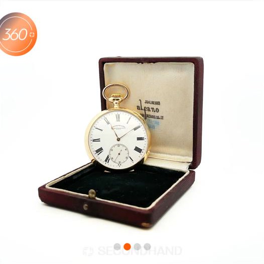 Relógio de bolso Vacheron Constantin no estojo