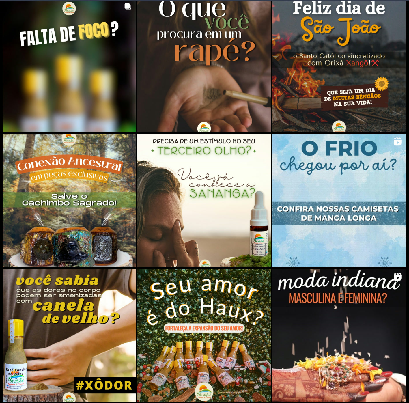 Posts de produtos e datas comemorativas