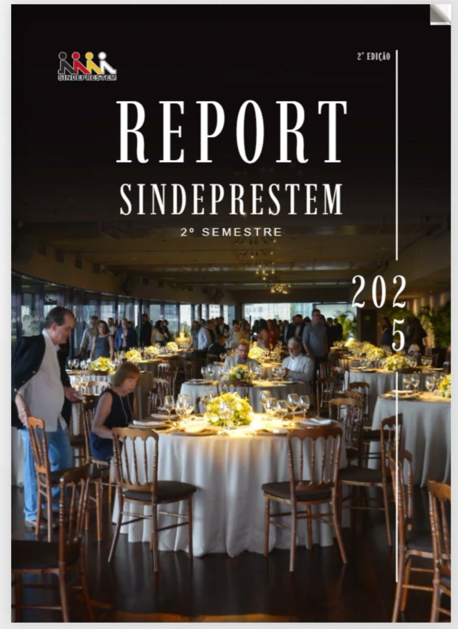 Capa do Report SINDEPRESTEM 2º semestre 2025